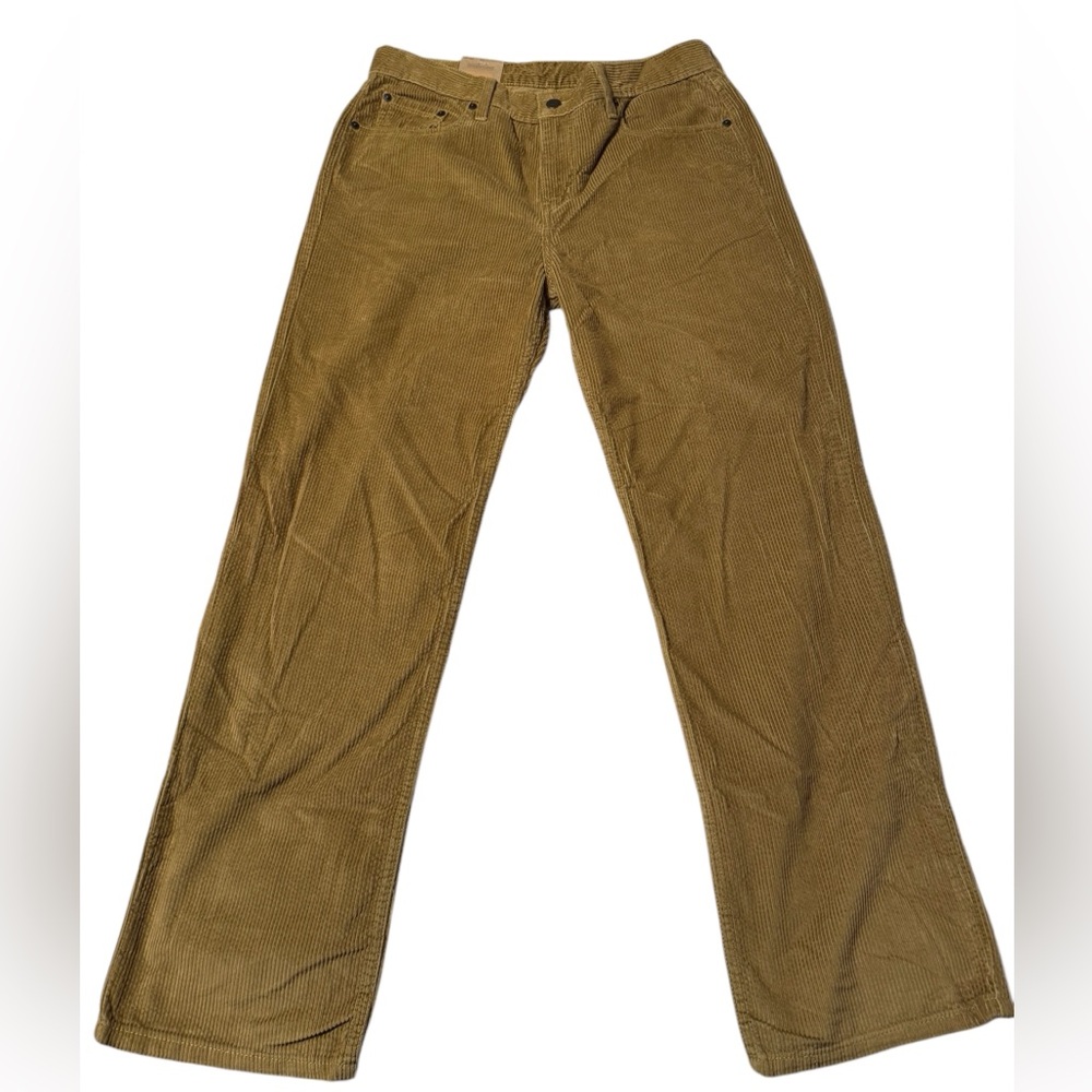 Levi’s women’s corduroy straight leg pants size 29X30 brand new with tags